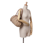 Gucci Diamante Canvas Sukey Satchel