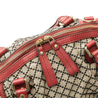 Gucci Diamante Canvas Sukey Satchel