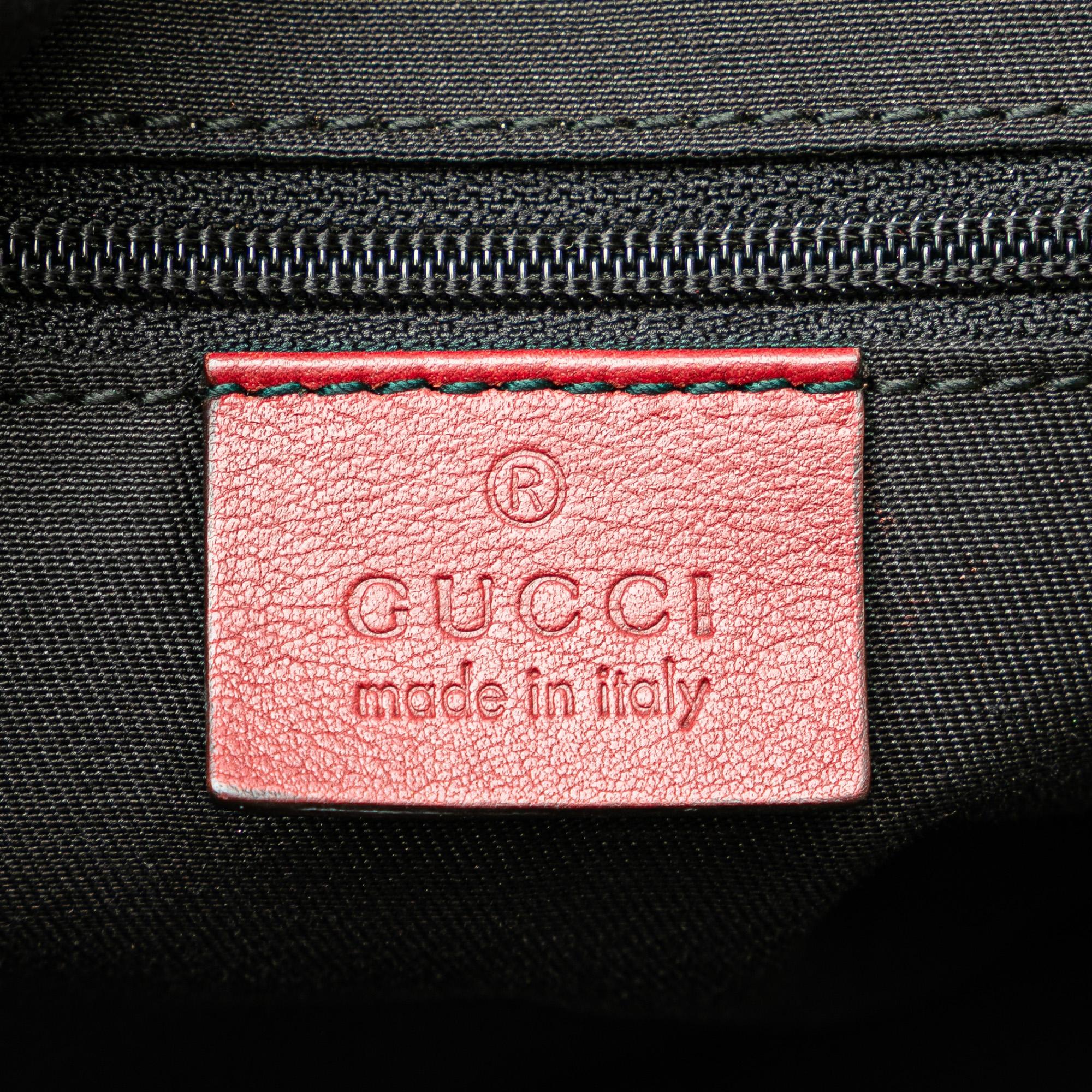 Gucci Diamante Canvas Sukey Satchel