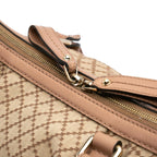 Gucci Diamante Canvas Sukey Satchel
