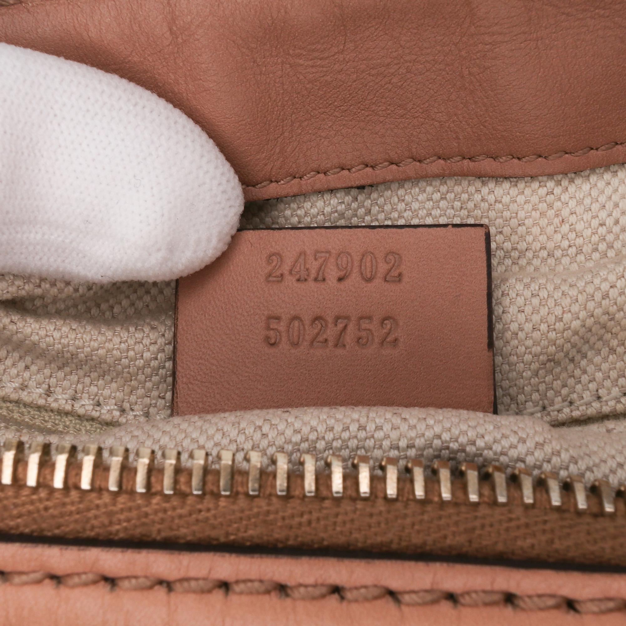 Gucci Diamante Canvas Sukey Satchel