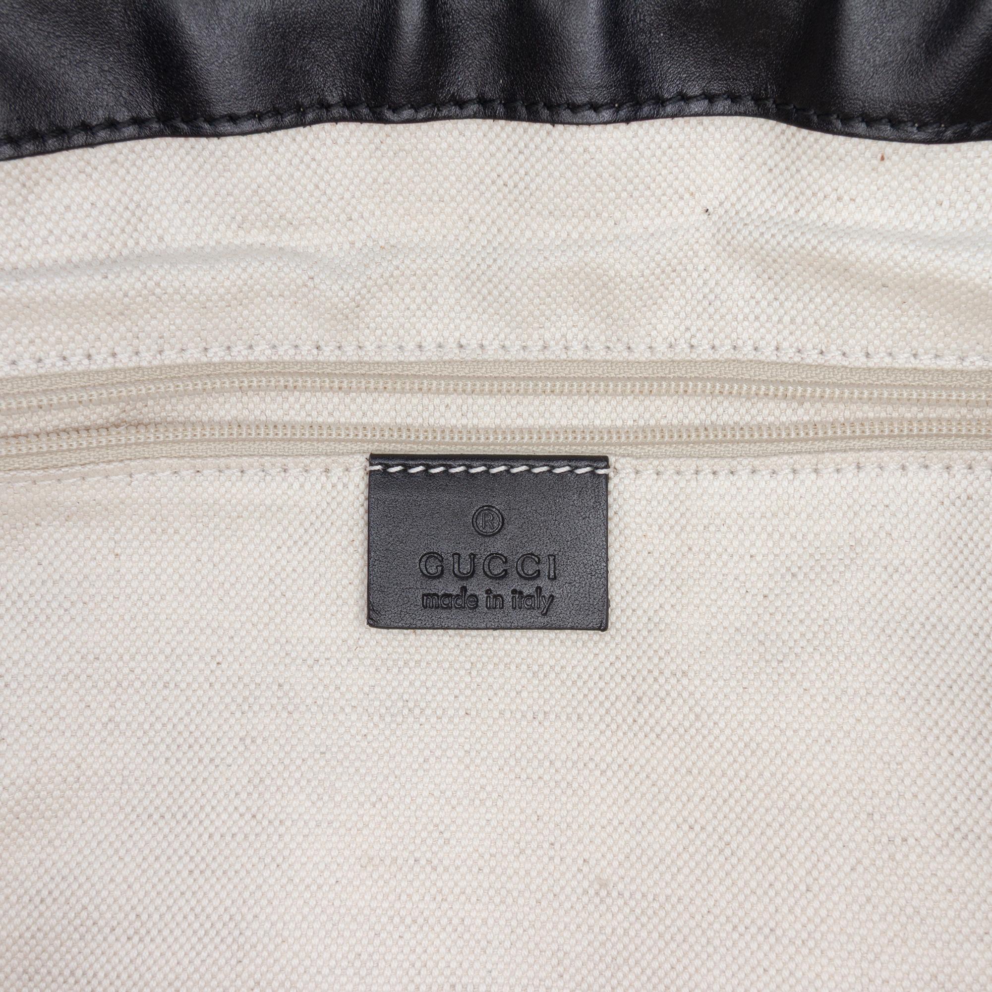 Gucci Diamante Canvas Sukey Satchel