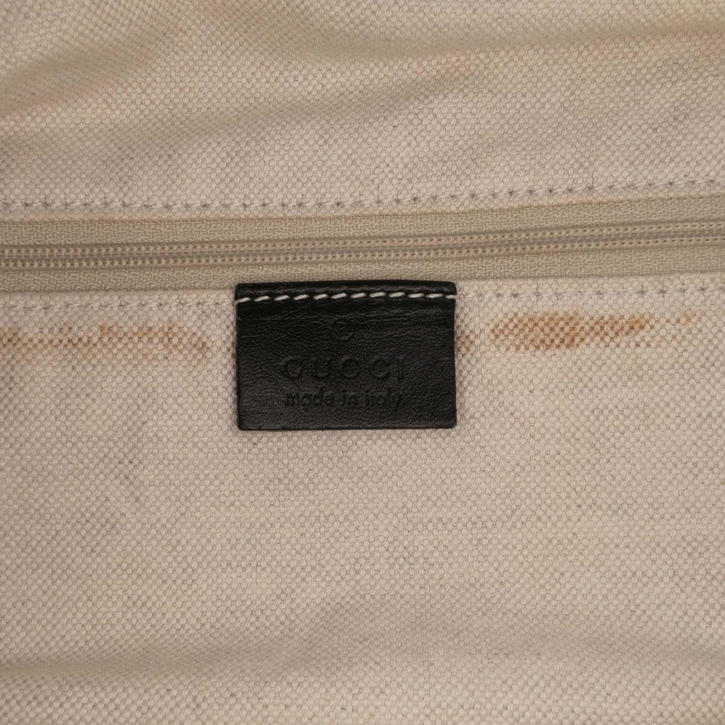 Gucci Diamante Canvas Sukey Satchel