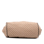 Gucci Diamante Canvas Sukey Satchel