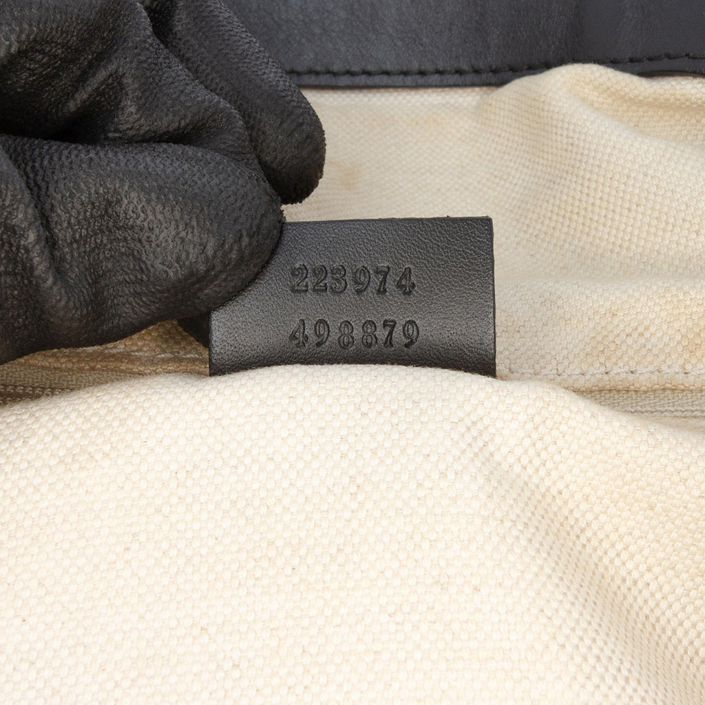 Gucci Diamante Canvas Sukey Satchel