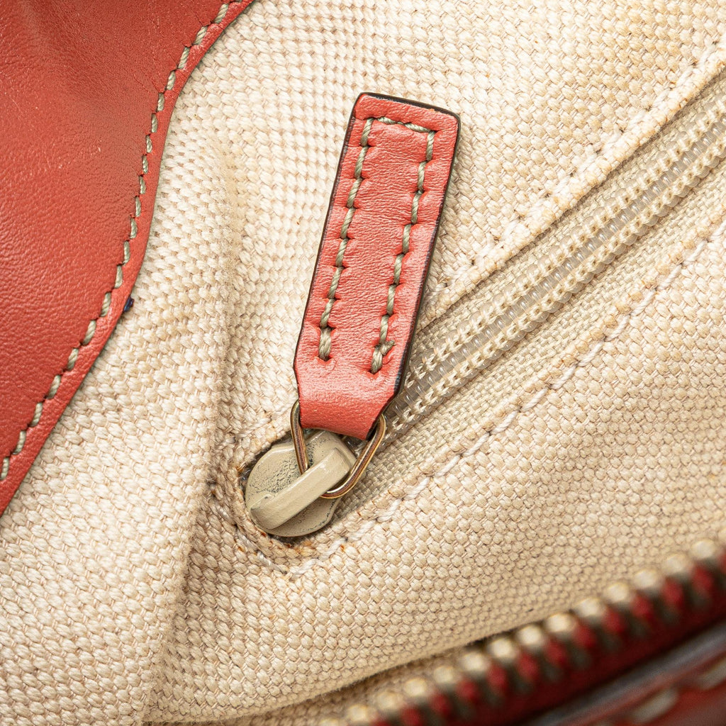 Gucci Diamante Canvas Sukey Satchel