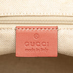 Gucci Diamante Canvas Sukey Satchel
