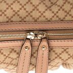 Gucci Diamante Canvas Sukey Satchel