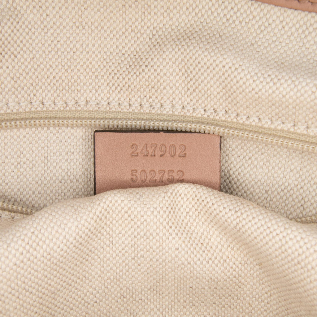 Gucci Diamante Canvas Sukey Satchel