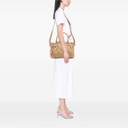 Gucci Diamante Canvas Sukey Satchel