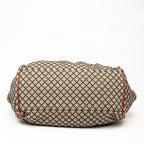 Gucci Diamante Canvas Sukey Satchel