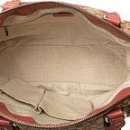 Gucci Diamante Canvas Sukey Satchel