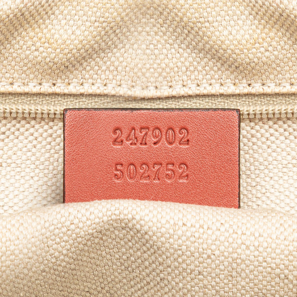 Gucci Diamante Canvas Sukey Satchel