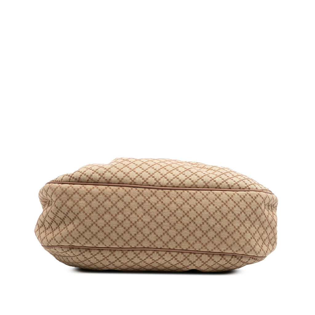Gucci Diamante Canvas Sukey Shoulder Bag