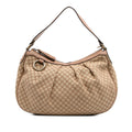 Gucci Diamante Canvas Sukey Shoulder Bag