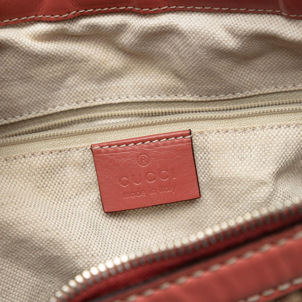 Gucci Diamante Canvas Sukey Shoulder Bag