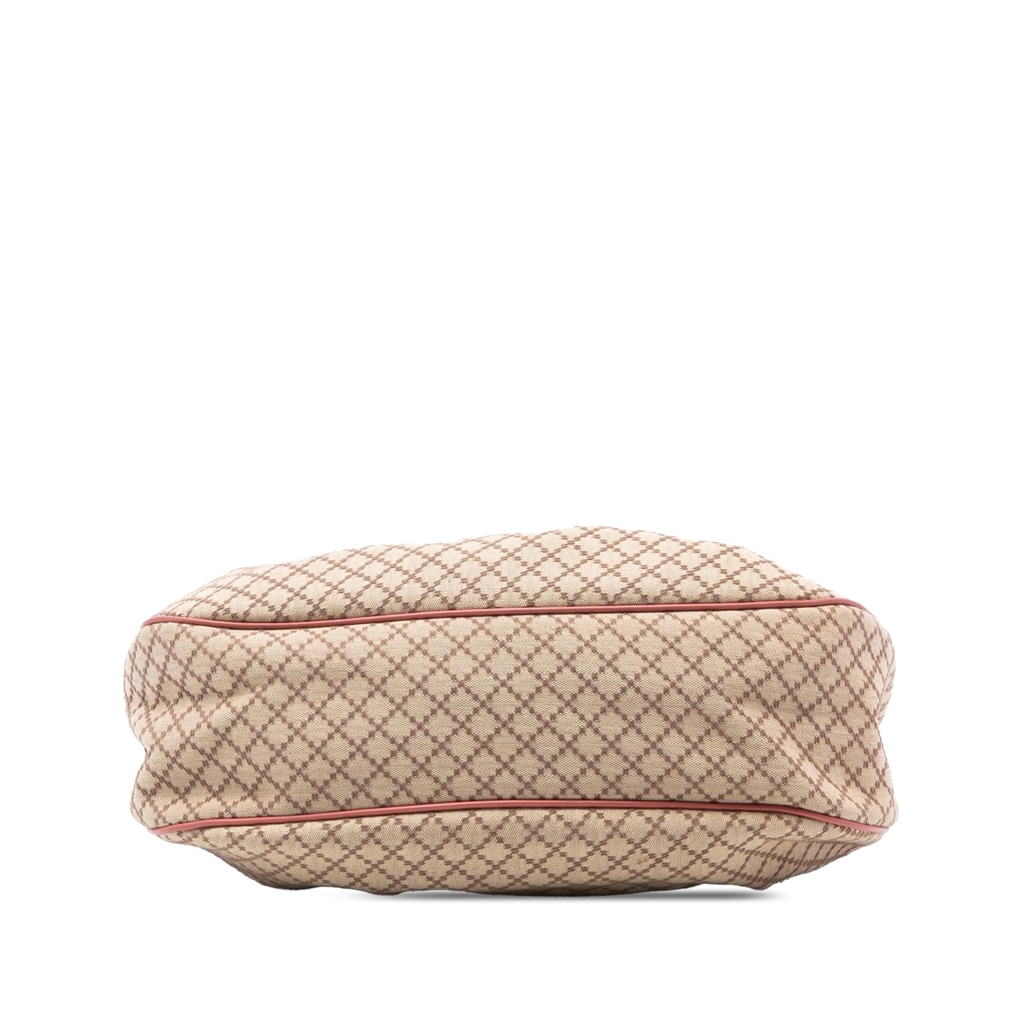 Gucci Diamante Canvas Sukey Shoulder Bag