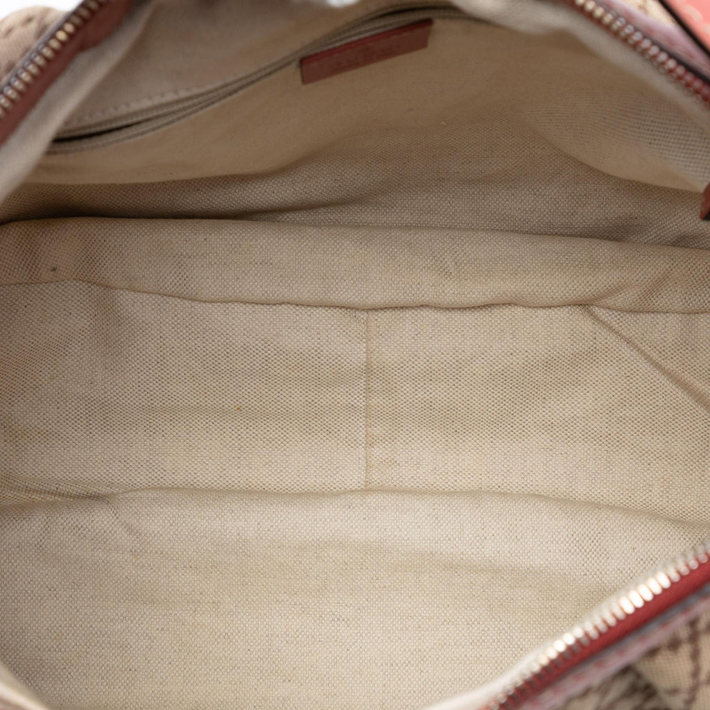 Gucci Diamante Canvas Sukey Shoulder Bag