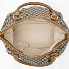 Gucci Diamante Canvas Sukey Top Handle Medium Satchel (SHF-23618)