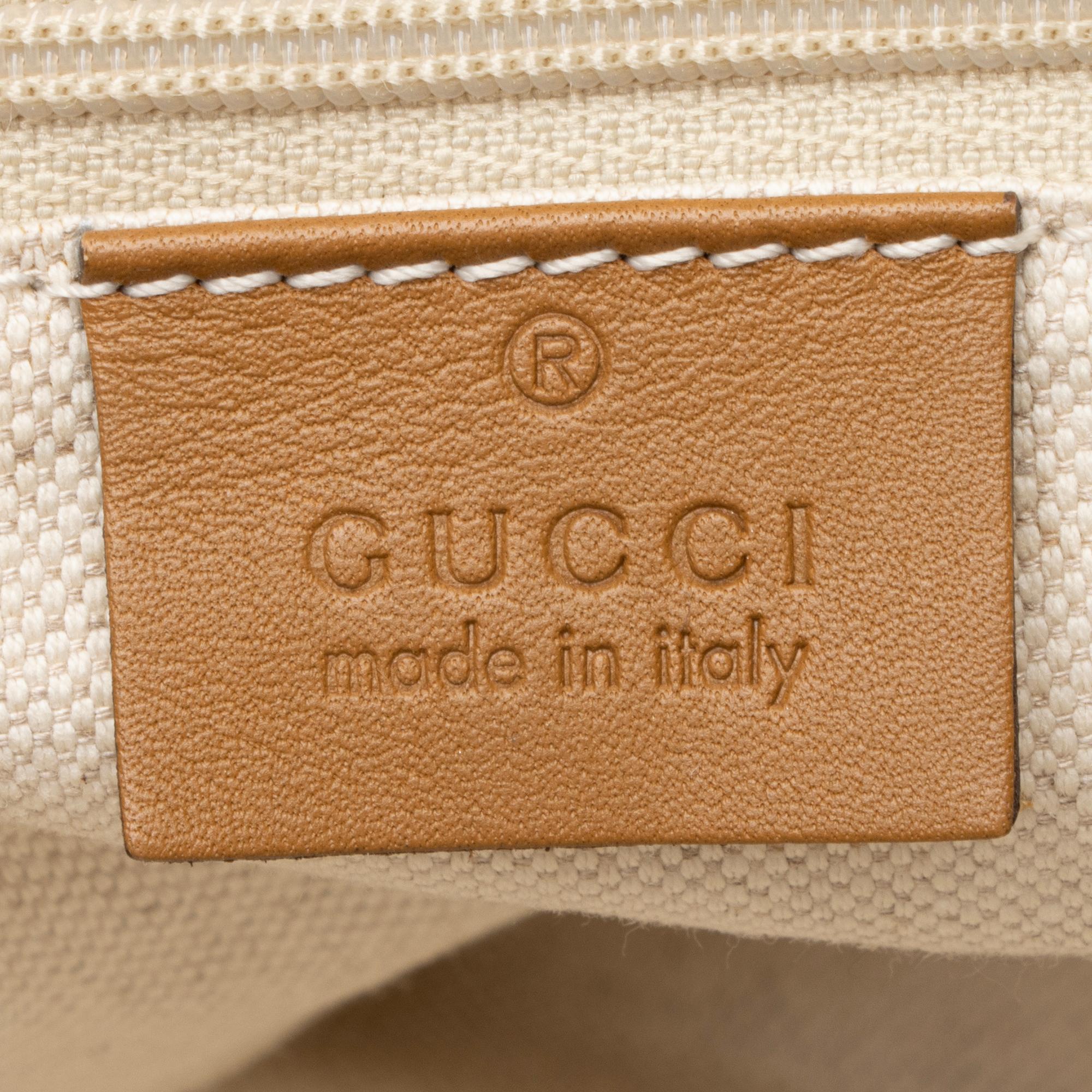 Gucci Diamante Canvas Sukey Top Handle Medium Satchel (SHF-23618)