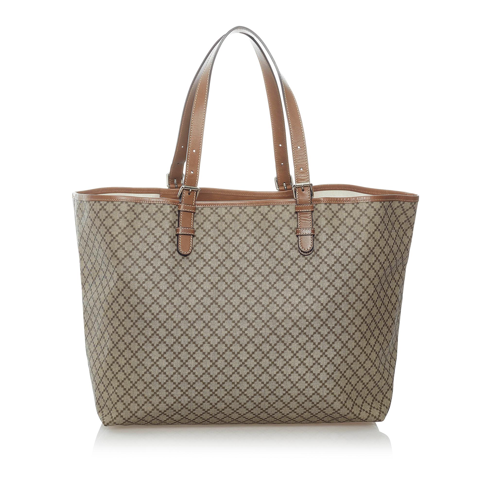 Gucci Diamante Canvas Tote Bag (SHG-31905)