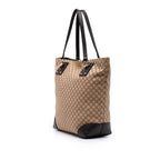 Gucci Diamante Canvas Vertical Charm Tote