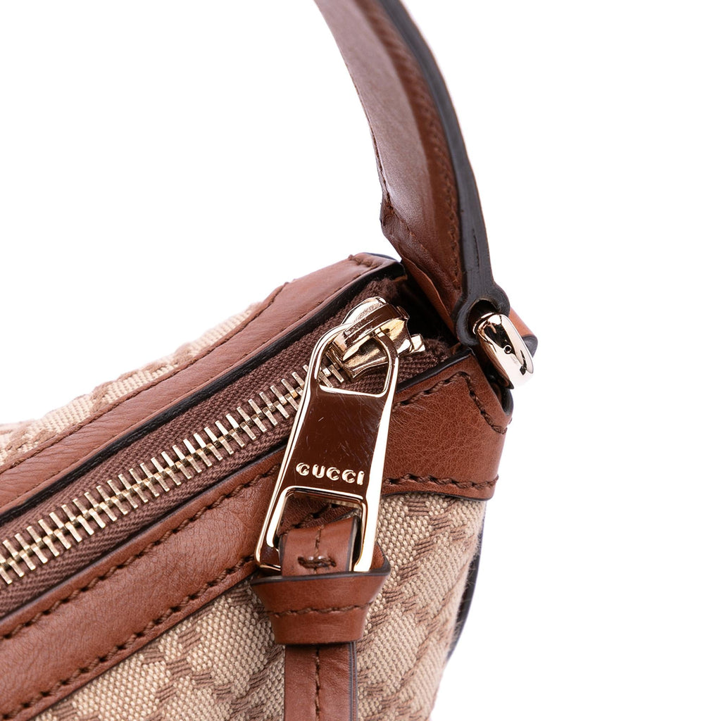 Gucci Diamante Canvas Village Double G Shoulder Bag