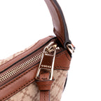 Gucci Diamante Canvas Village Double G Shoulder Bag