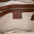 Gucci Diamante Canvas Village Double G Shoulder Bag
