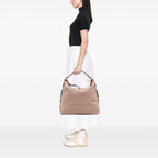 Gucci Diamante Canvas Village Double G Shoulder Bag