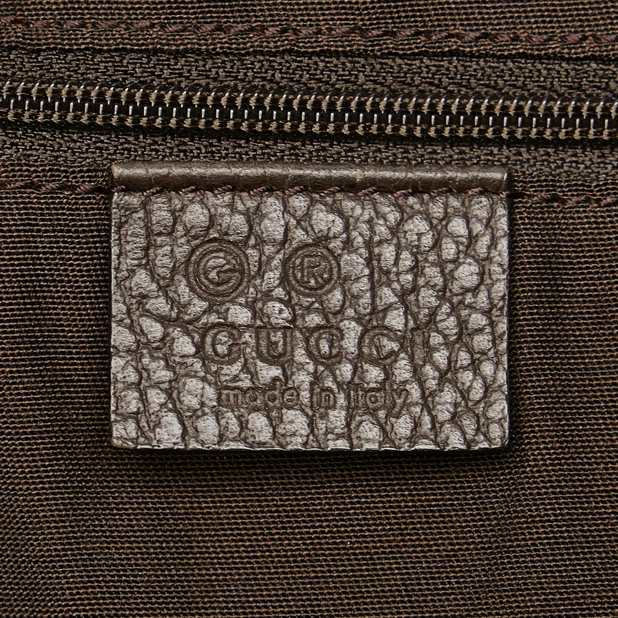 Gucci Diamante Charmy Canvas Shoulder Bag (SHG-25433)