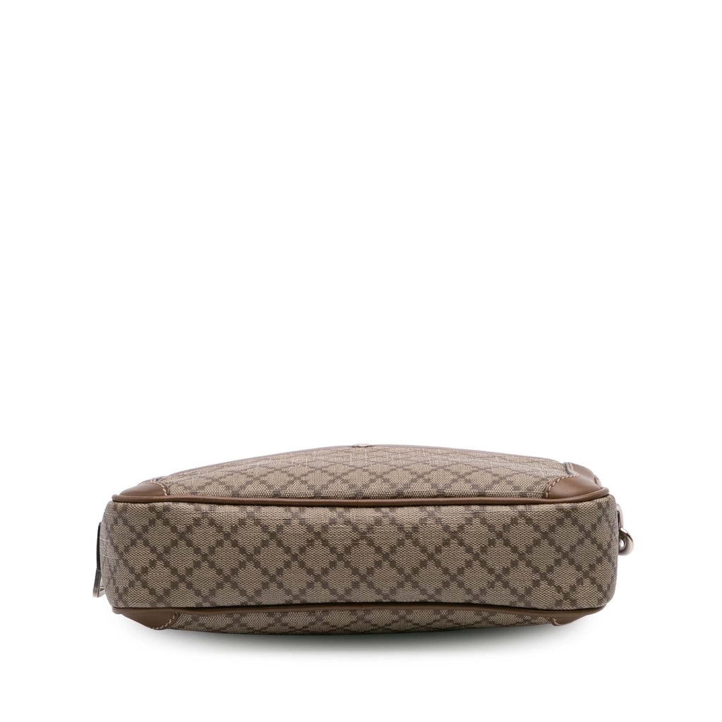 Gucci Diamante Coated Canvas Clutch