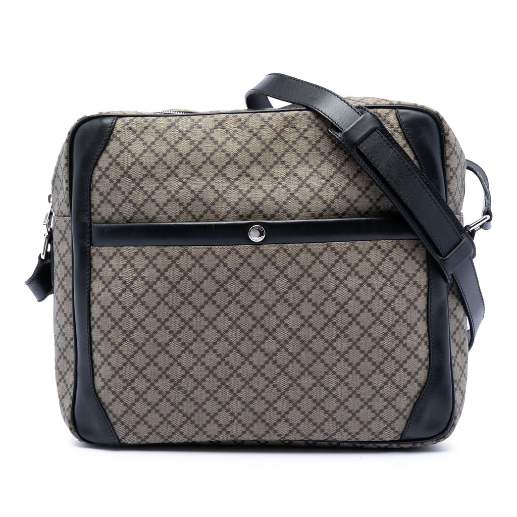 Gucci Diamante Coated Canvas Messenger Bag