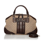 Gucci Diamante Horsebit Catherine Satchel (SHG-30017)