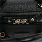 Gucci Diamante Leather Boston Bag