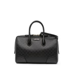Gucci Diamante Leather Boston Bag