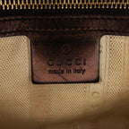 Gucci Diamante Leather Boston Bag