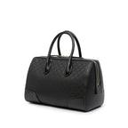 Gucci Diamante Leather Boston Bag