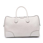 Gucci Diamante Leather Boston Bag