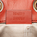 Gucci Diamante Leather Bright Bucket Bag (SHF-wHyMri)