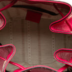Gucci Diamante Leather Bright Bucket Bag