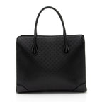 Gucci Diamante Leather Bright Medium Tote (SHF-wVVyJu)