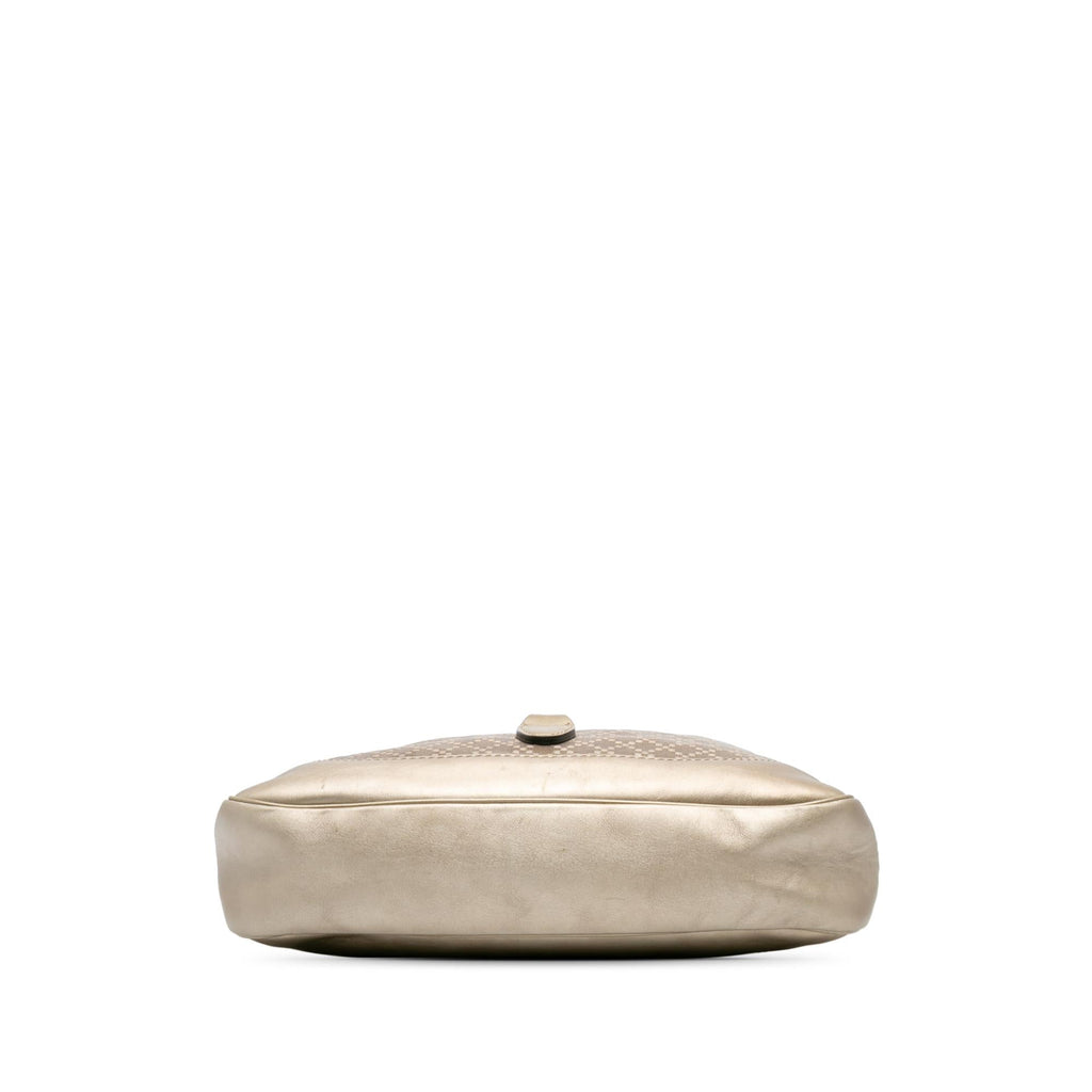 Gucci Diamante Leather Jackie O Bouvier Shoulder Bag