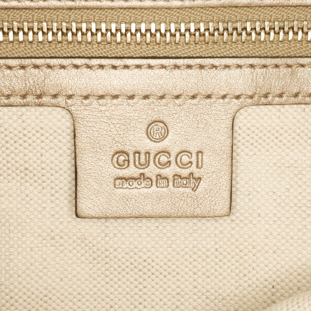 Gucci Diamante Leather Jackie O Bouvier Shoulder Bag