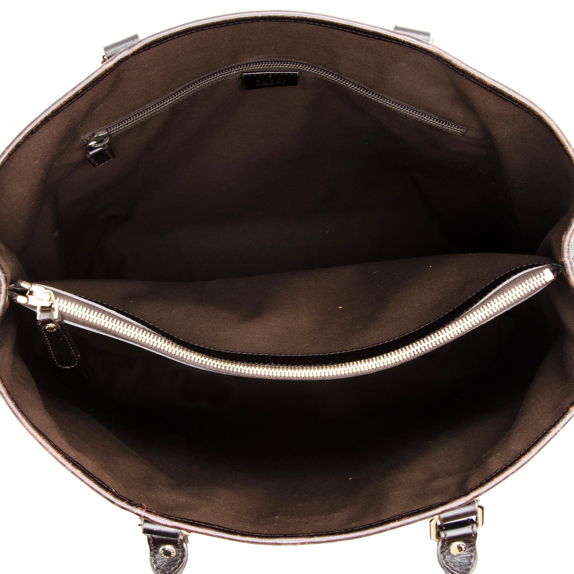 Gucci Diamante Leather Joy N/S Tote (SHF-23525)