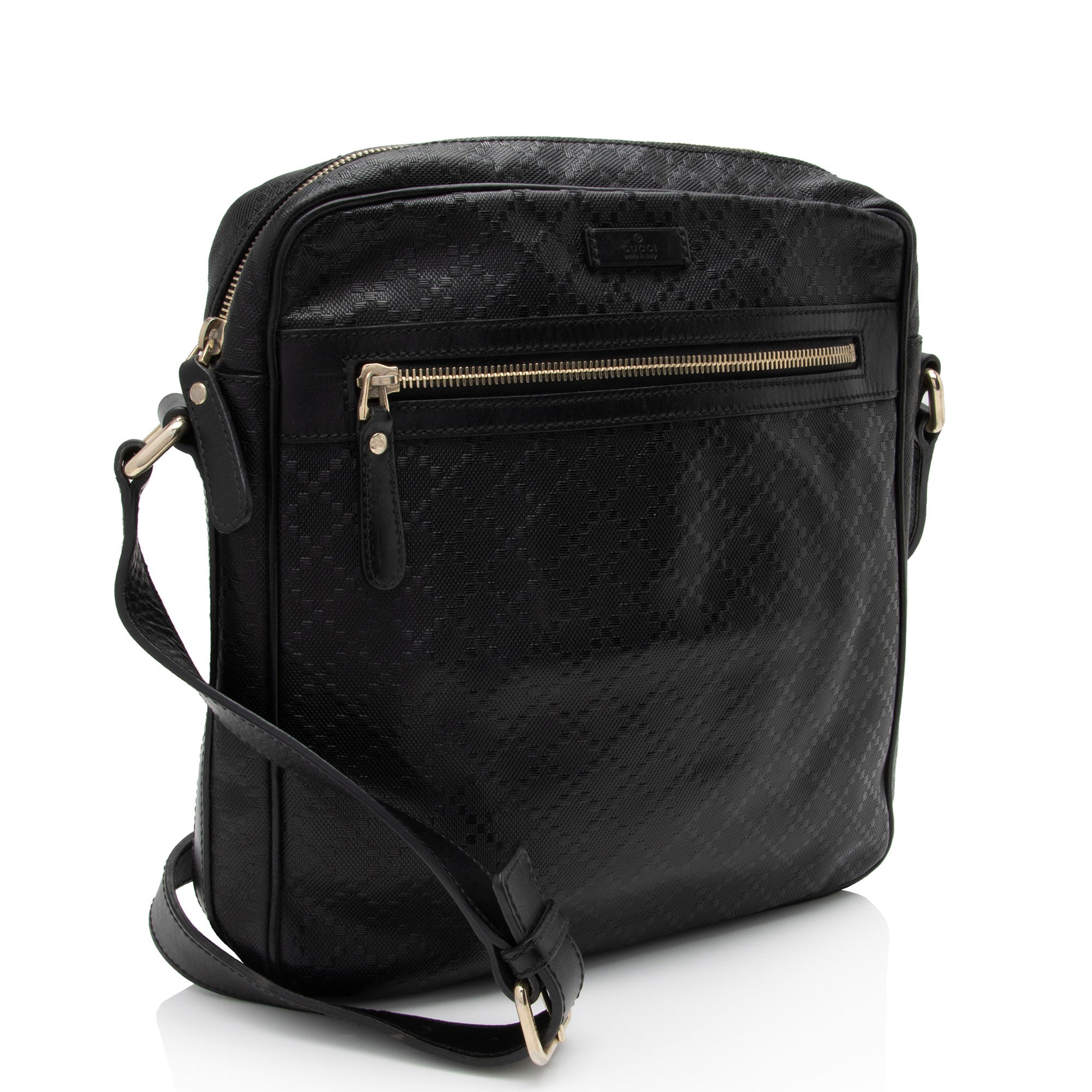 Gucci Diamante Leather Medium Messenger (SHF-2za6Yp)
