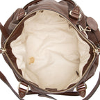 Gucci Diamante Leather Sukey Top Handle Medium Satchel (SHF-pqIl7C)