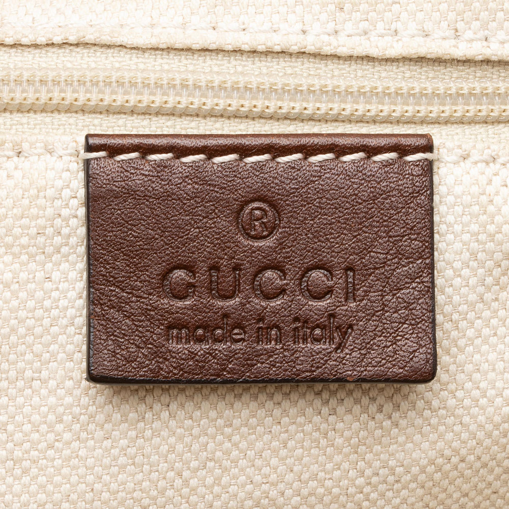 Gucci Diamante Leather Sukey Top Handle Medium Satchel (SHF-pqIl7C)