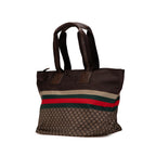 Gucci Diamante Nylon Web Tote