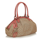 Gucci Diamante Sukey Canvas Handbag (SHG-28932)